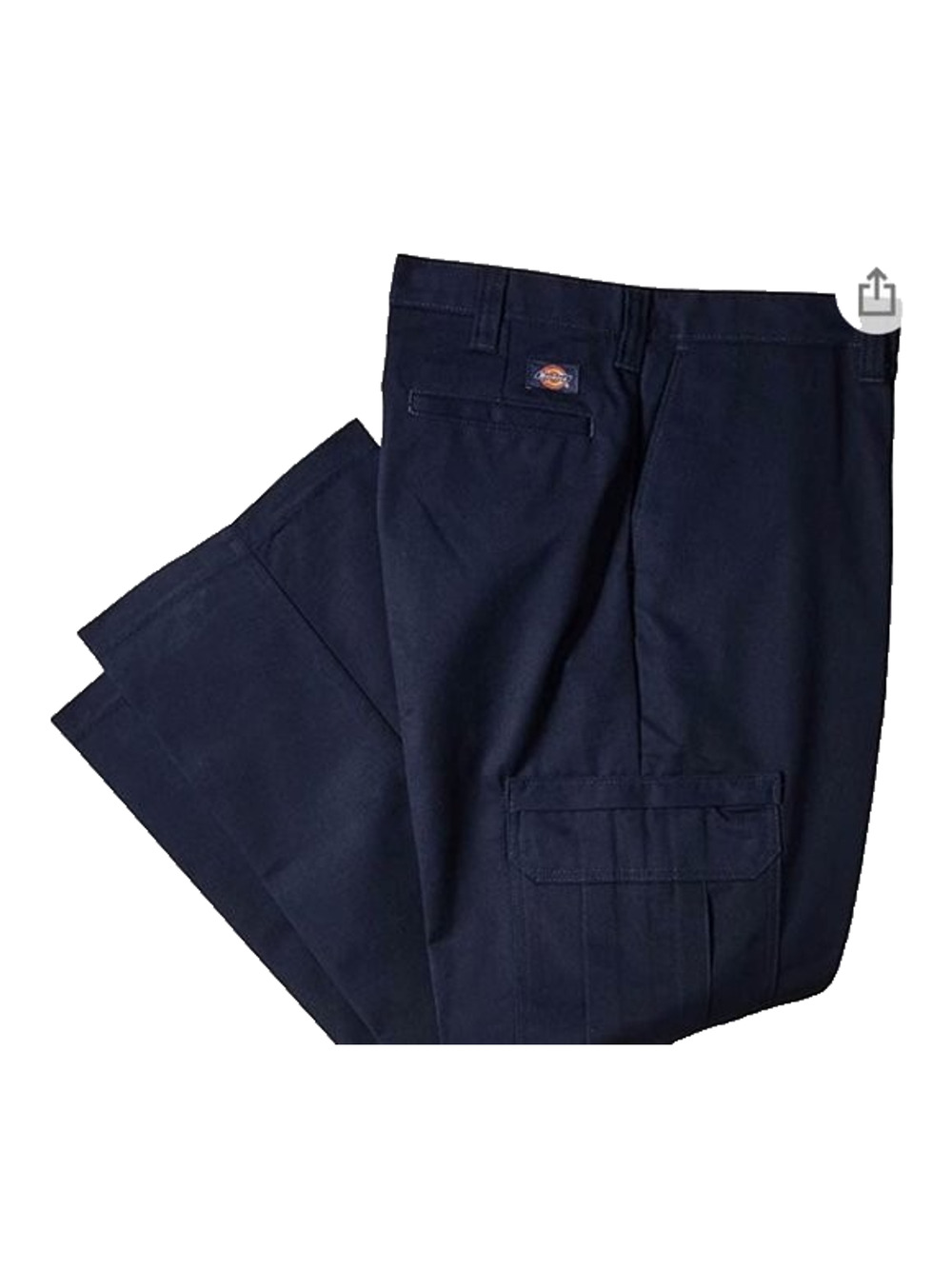 Dickies Men’s Blue Work Polyester Cotton Blend Pants Size 42x32 Bag 1